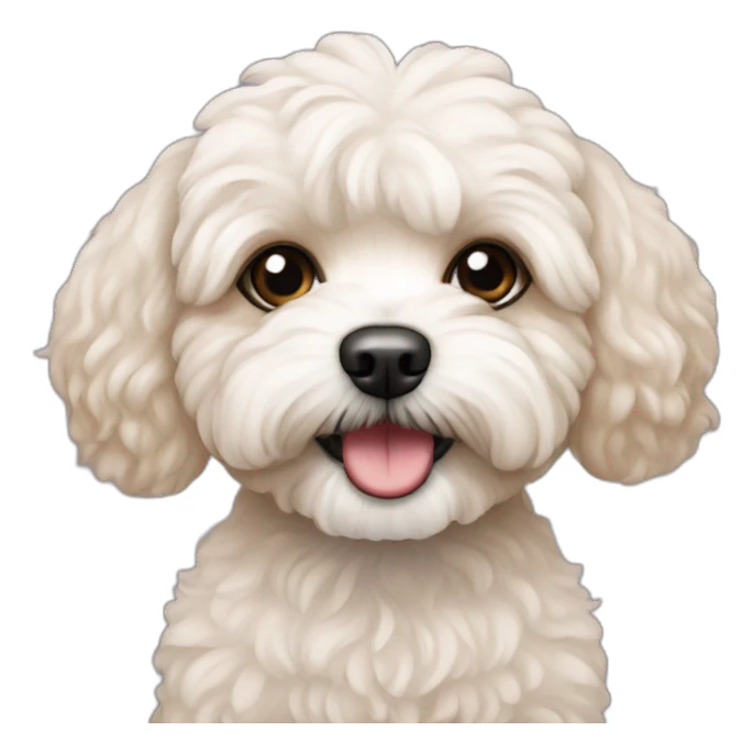 mini maltipoo sticker