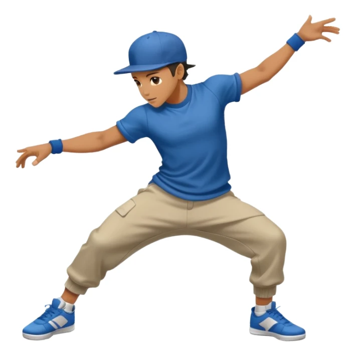 Street dancer sticker
