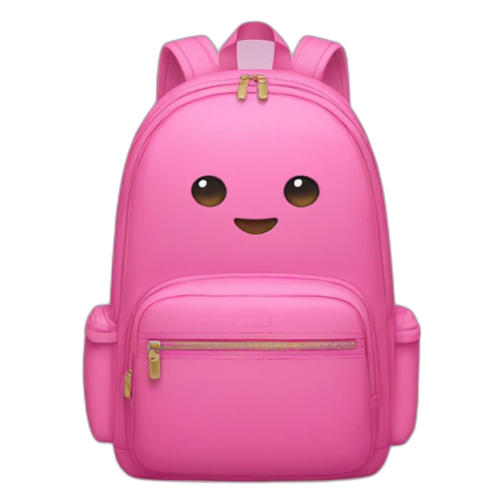 Girly backpack sticker