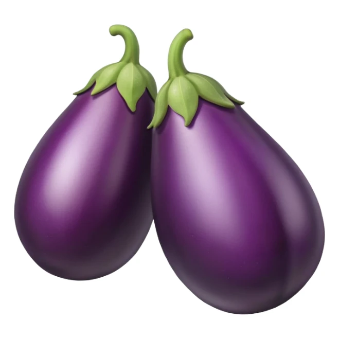 Link emoji eggplant sticker