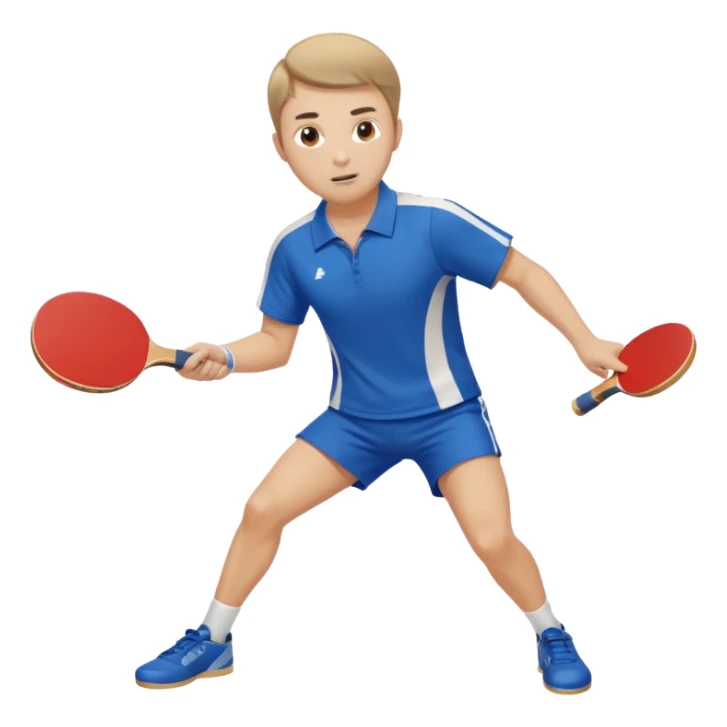 Tischtennisspielerin echt sticker