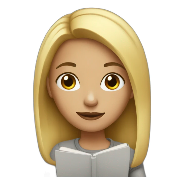 artist girl with iPad  sticker