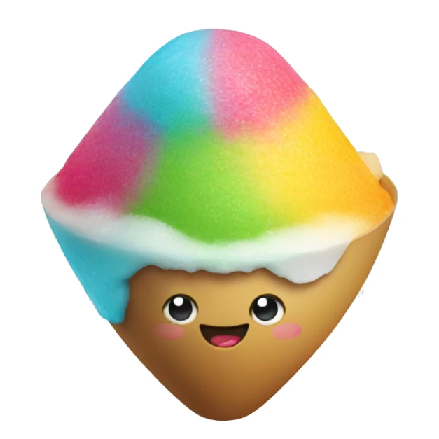Hawaiian Shave ice sticker