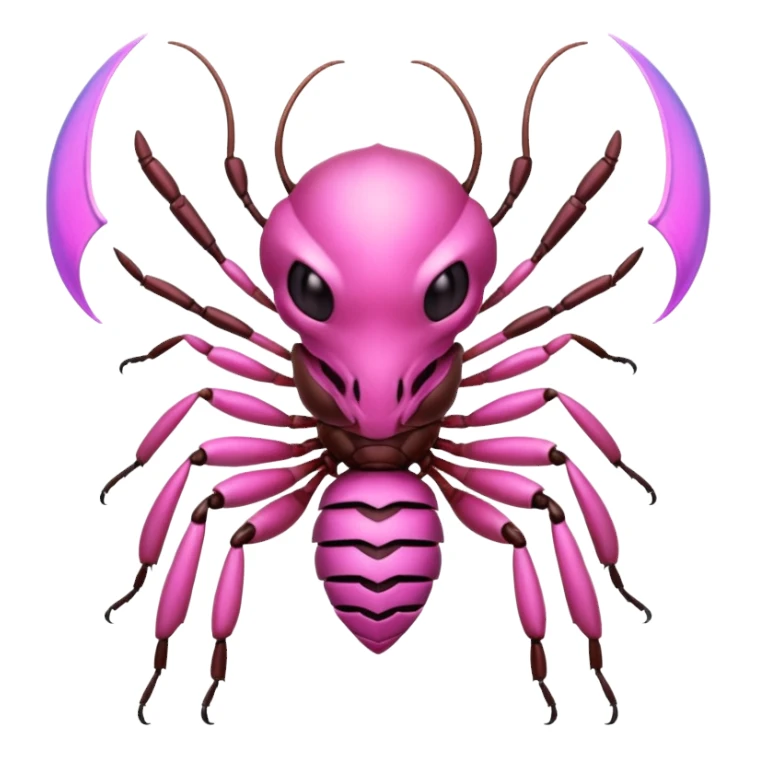 Pink Warrior Ant with armor sticker