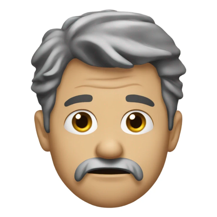 Glenn Grouchy with broken little toe  sticker