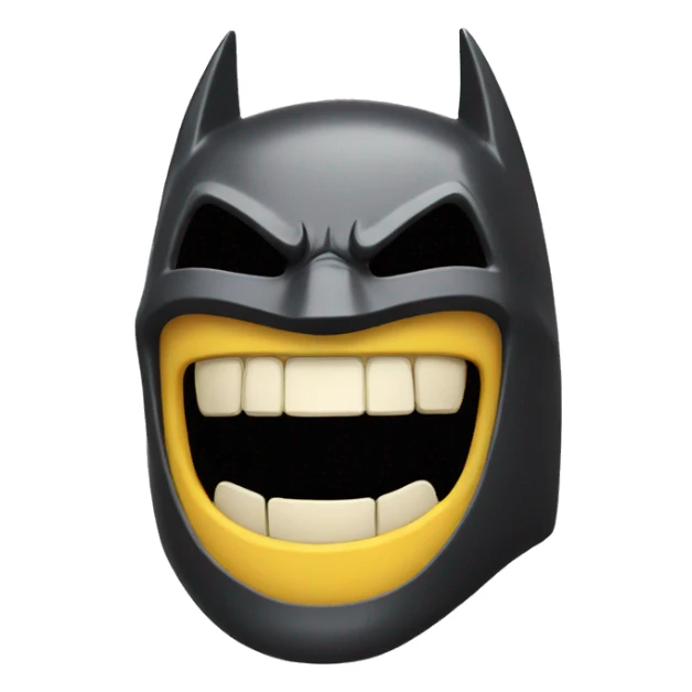 Batman laughing sticker