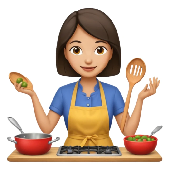 Cooking mom sticker