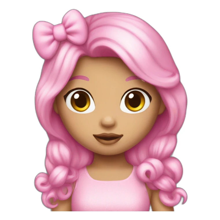 Hello kitty girl sticker