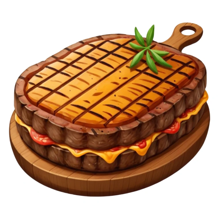 bistec de carne sticker