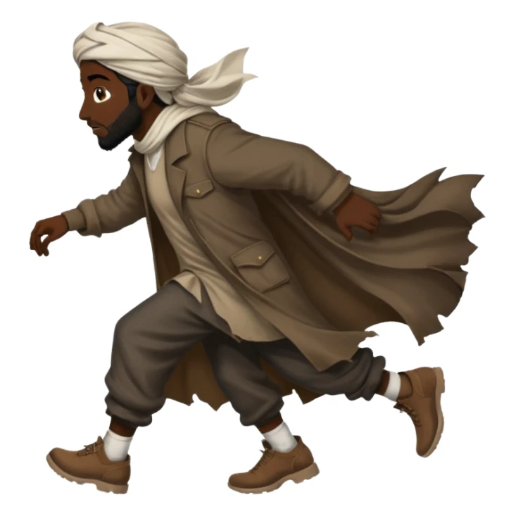 fleeing Iranians, in profile sticker