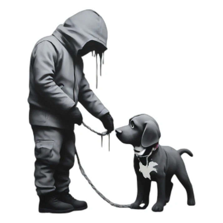 Banksy sticker