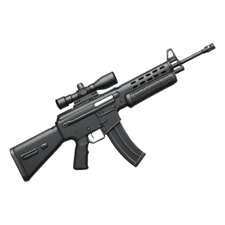 assault rifle sticker