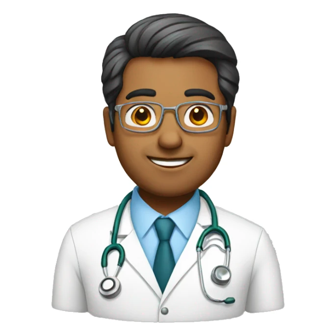 Indian doctor sticker