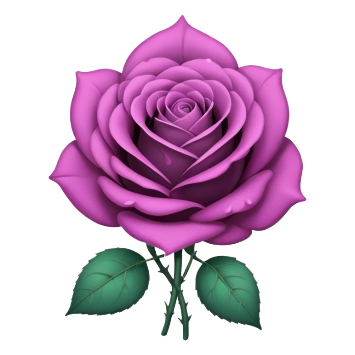 pastel emo black rose with a teardrop sticker