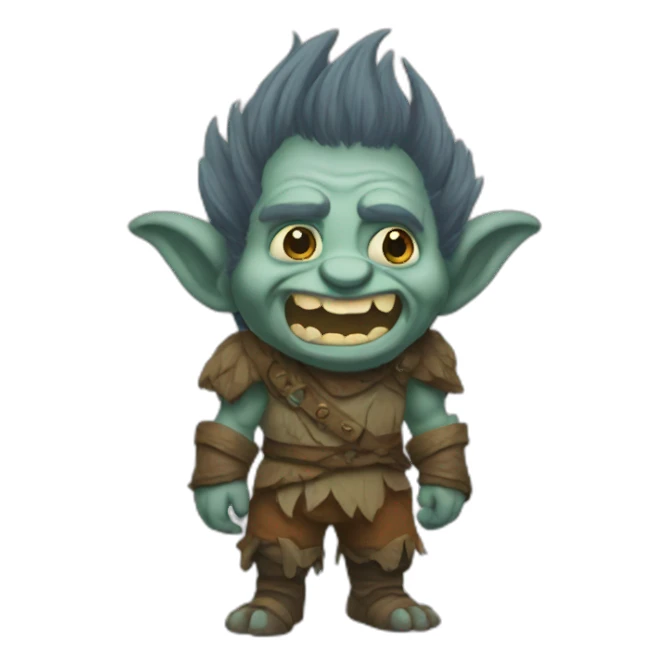 Troll tol collector sticker