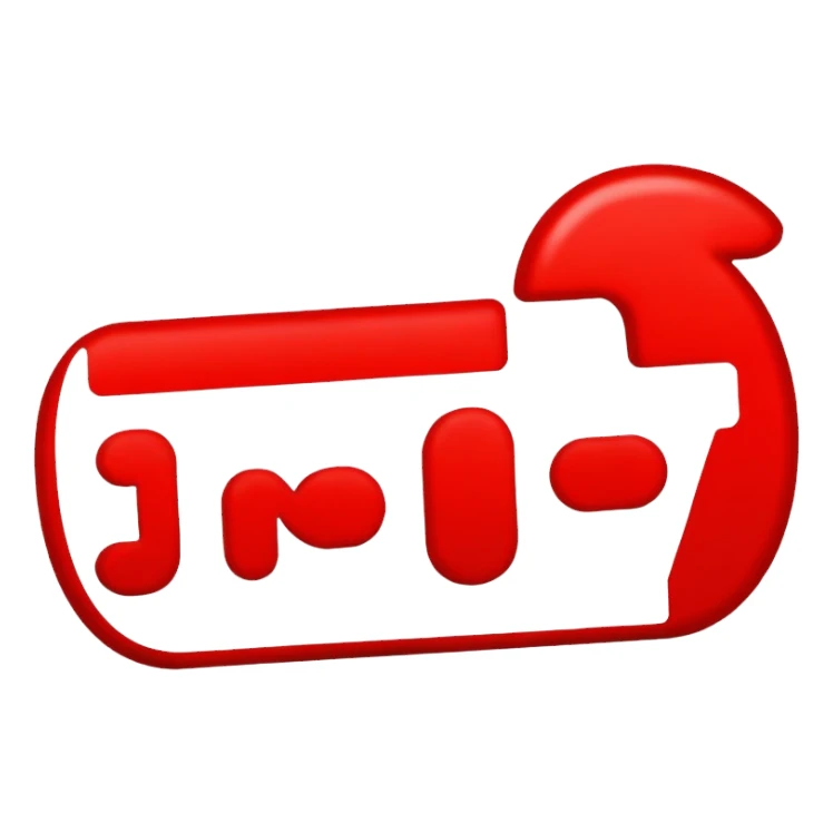 The Word "important" written in a red font sticker