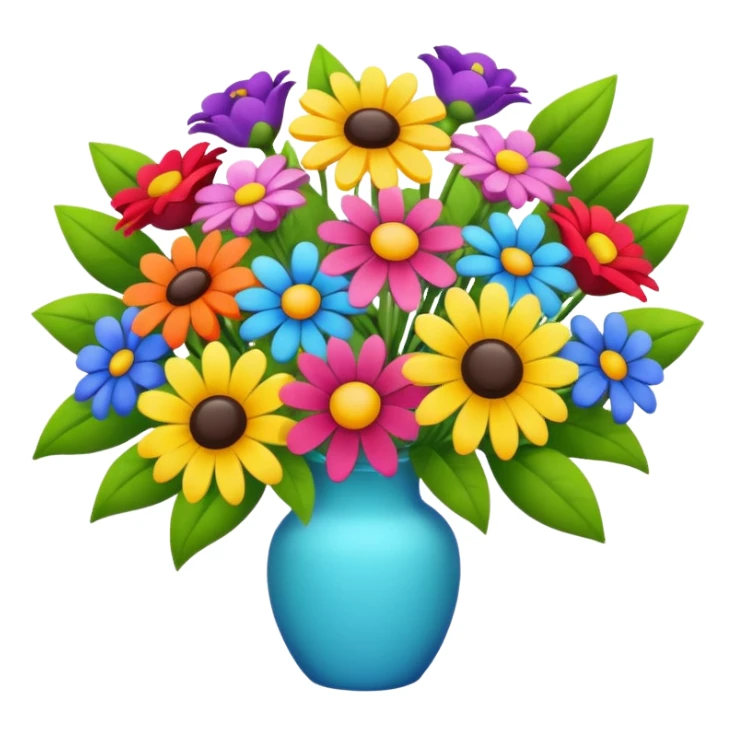 Flower bouquets sticker