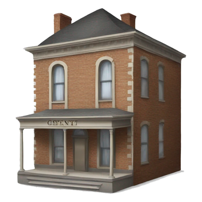 19th CENTURY building sticker