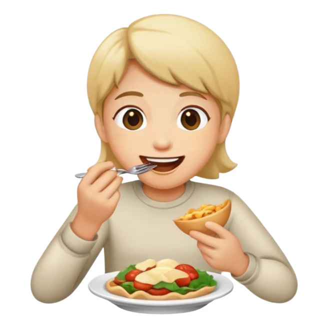Mukbang sticker