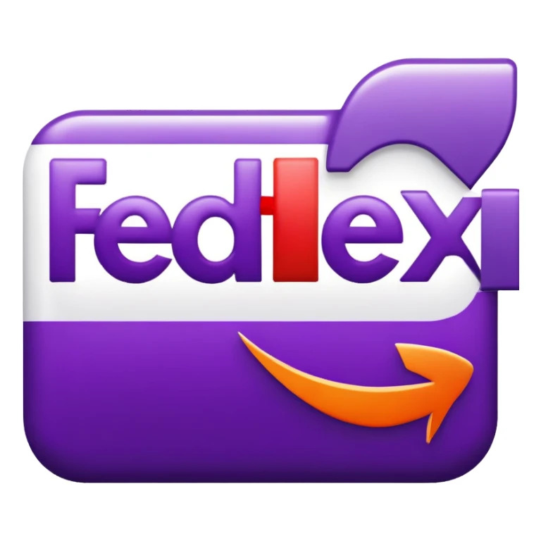 FedEx sticker