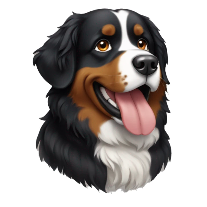 Bernese montain dog sticker