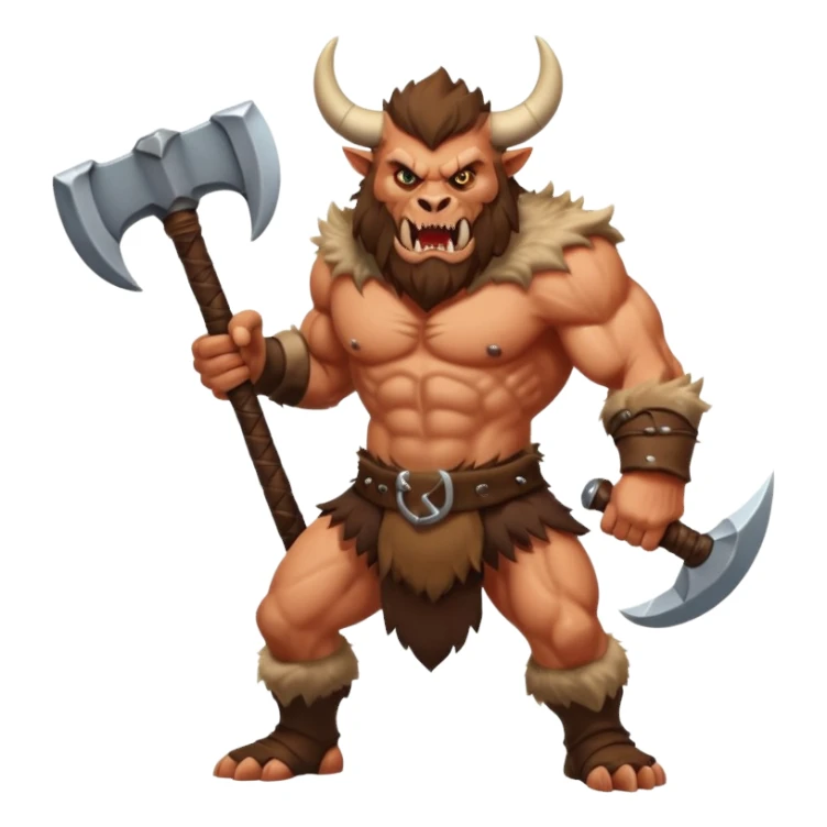 Beastman Berserker sticker