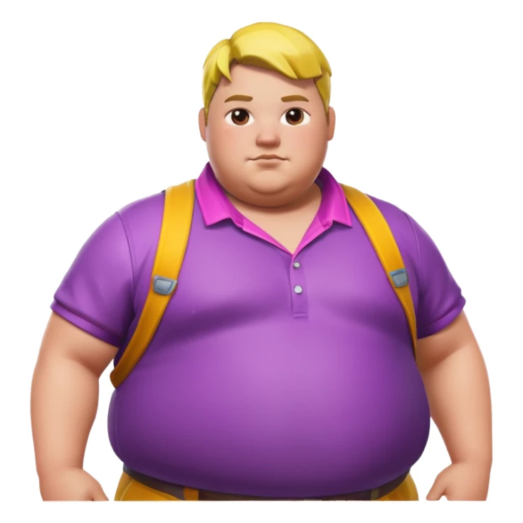 Fortnite person that really fat sticker