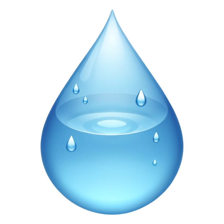 water drop sticker