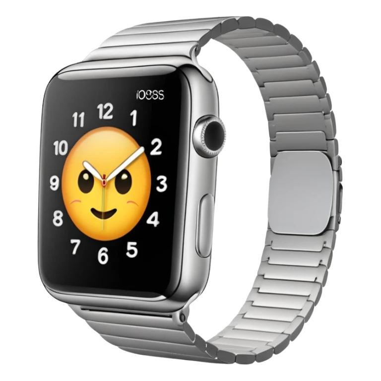 An apple watch sticker