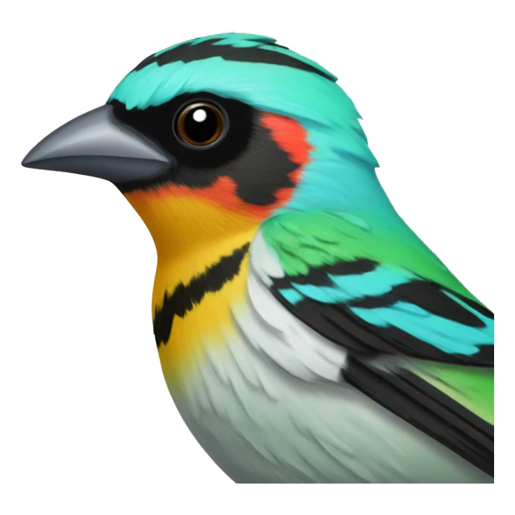 Stripe-headed Tanager  sticker