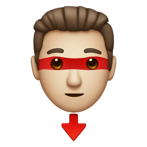 Red tesla sign emoji sticker