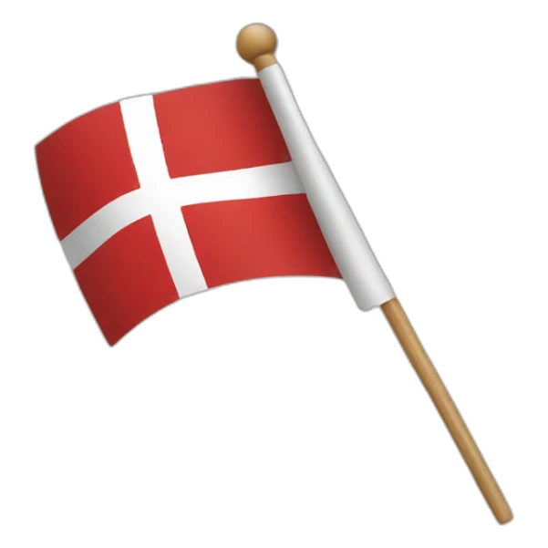 Flag of Denmark sticker