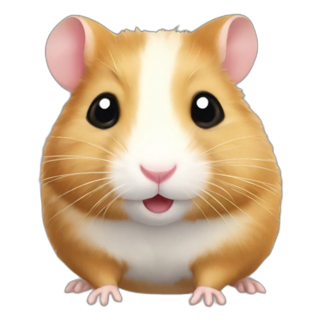 Hamster obèse  sticker