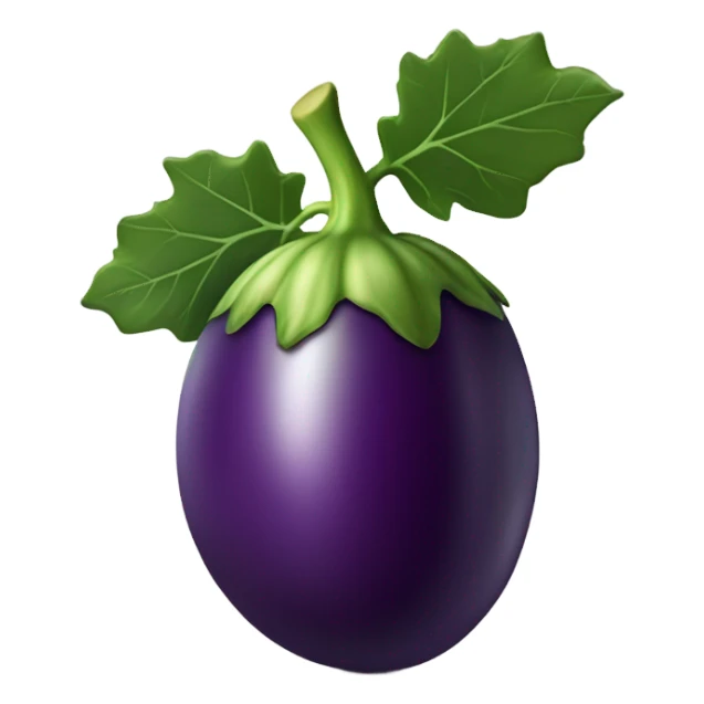 Vinny eggplant sticker