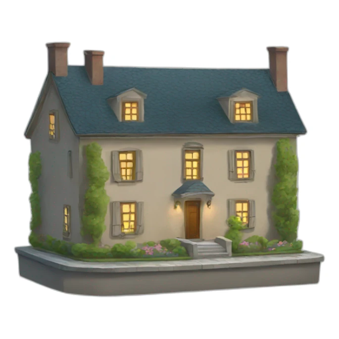 maison fontaine sticker