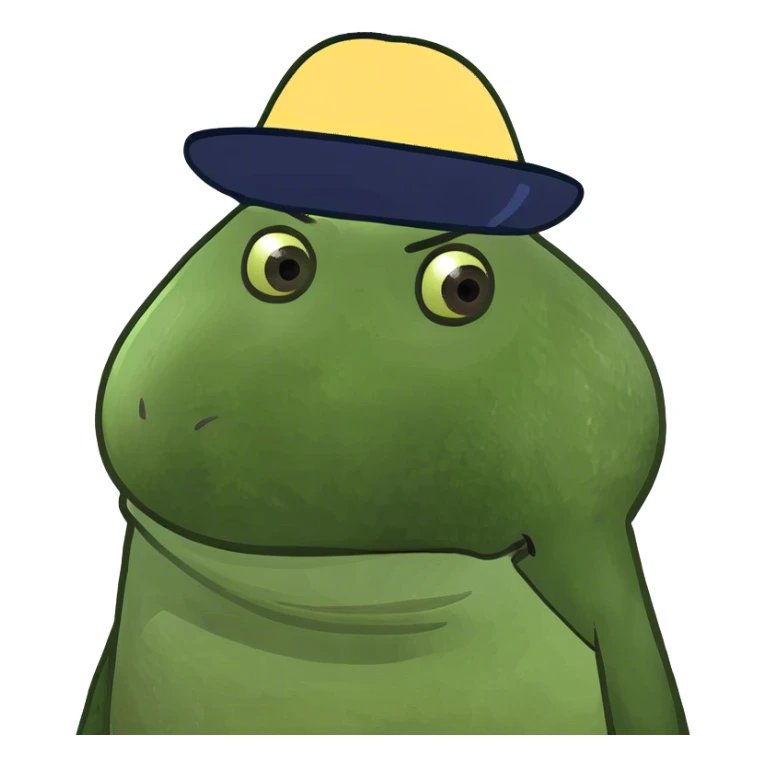 Aguacate con ojos sticker