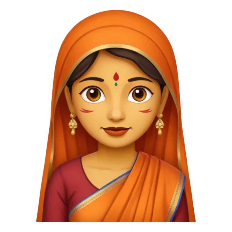 India woman sticker