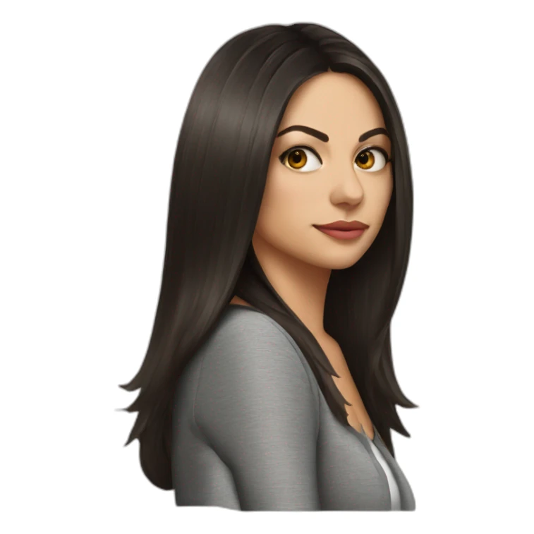 Mila kunis sticker
