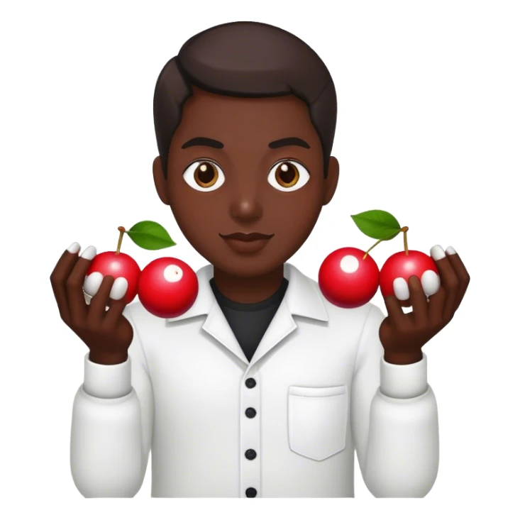 2 8ball cherries sticker