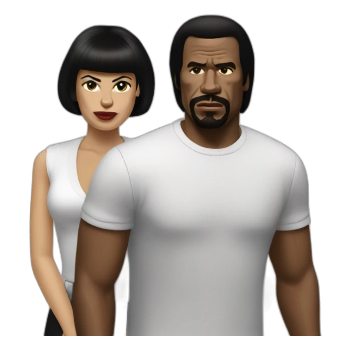 pulp fiction travolta sticker