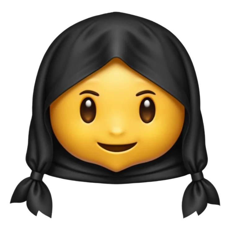 lazo negro de luto sticker