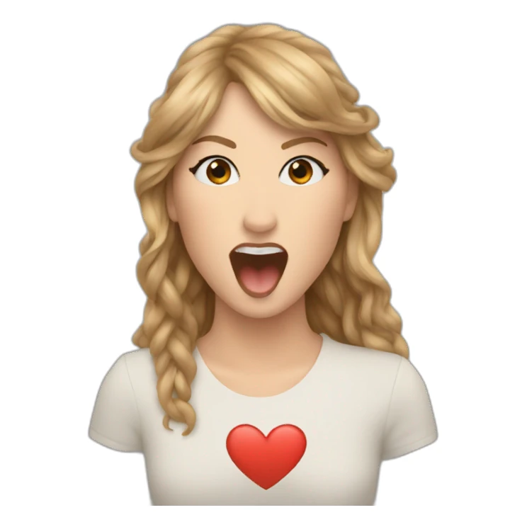 Taylor swift singing with Ed sheeran sticker