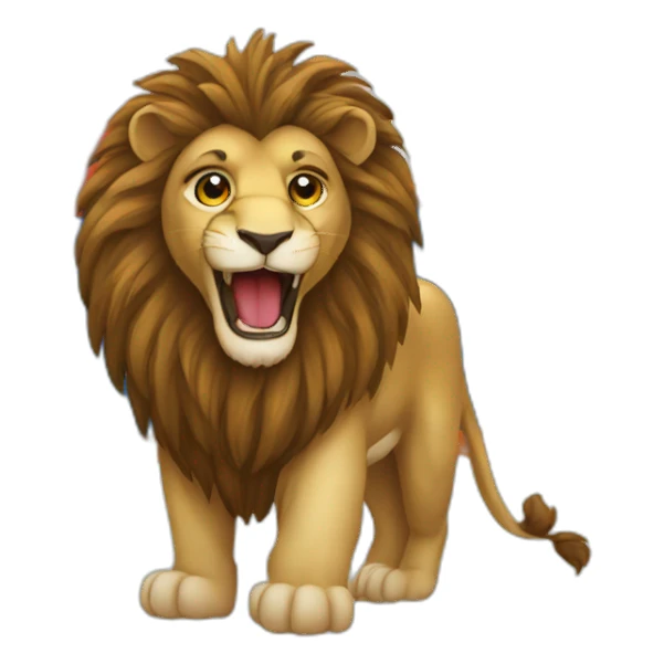 lion armenia flag sticker