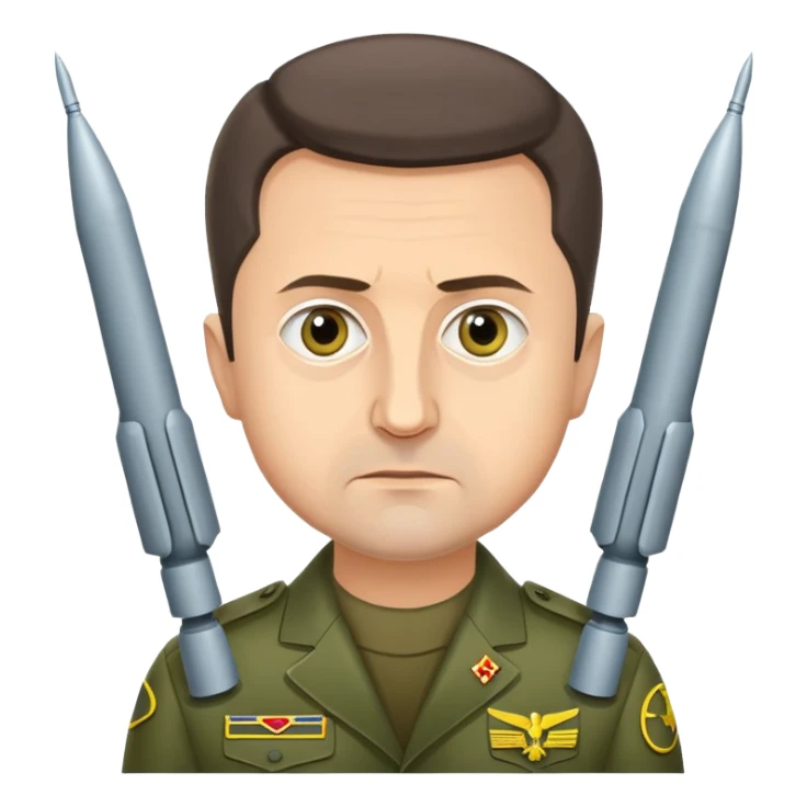 Zelensky asks for 500 million missiles sticker