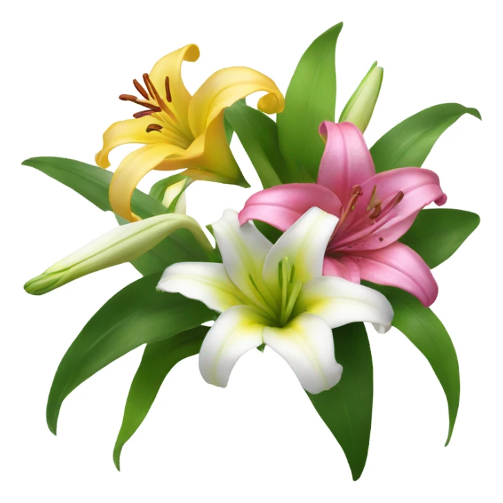 Lily Bouquet sticker