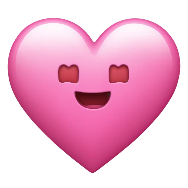 a pink heart with the letter c+m in it  sticker