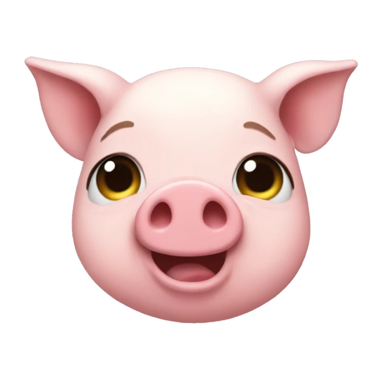 Cute piggy but hate u sticker