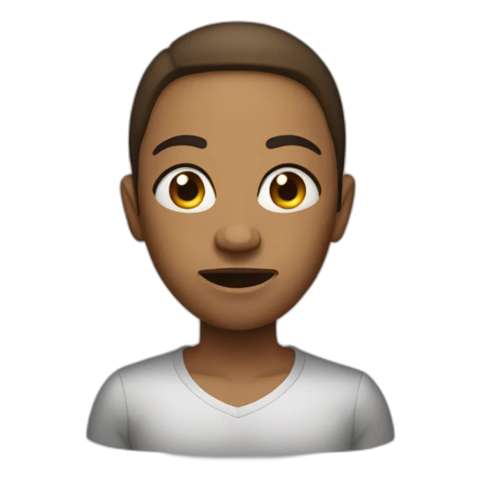 emoji bad bitch sticker