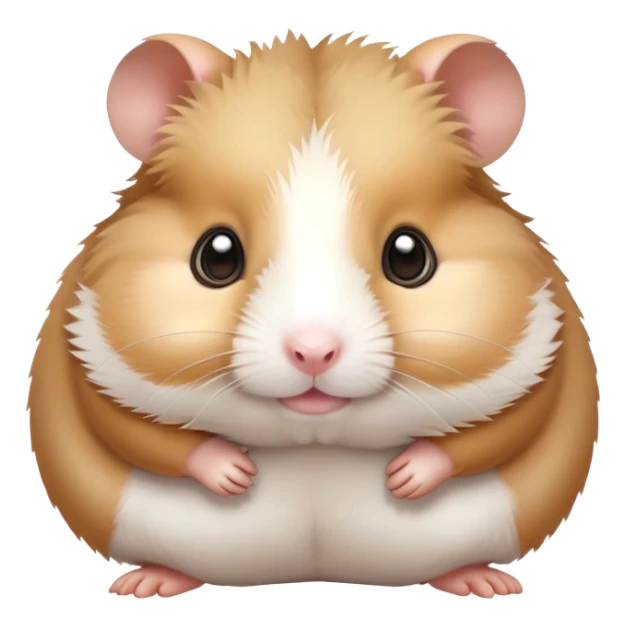 Fat girl hamster sticker