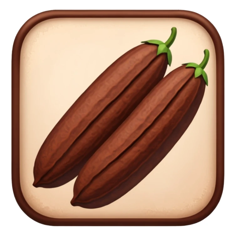 now generate beans of cocoa sticker
